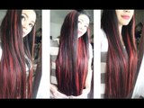 Red Streaks On My Hair