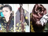 Easy Summer Leaf Inspired Fishtail High Ponytail Tutorial To Formal Fishtail Braided Updo