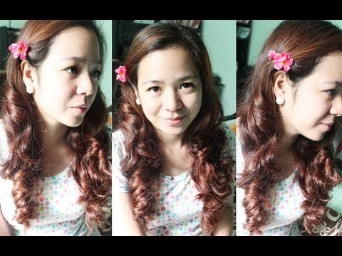 No Heat Stocking Curls- Heatless Prom Curls