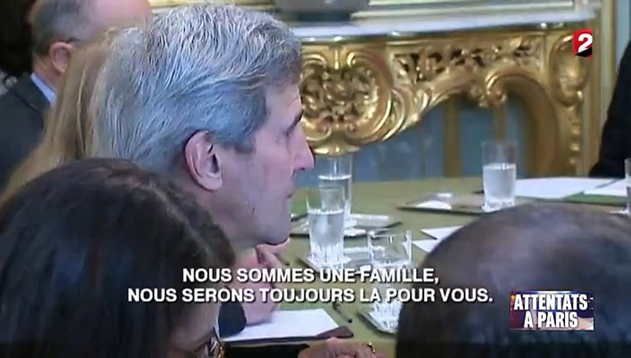 Attentats à Paris : John Kerry à l'Élysée pour apporter son soutien à la France