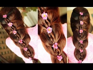 Easy and Chic Wedding, Prom,and Party Hairstyle For Spring- Summer