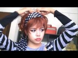 Ridiculous Halloween Makeup Tutorial With Short Red Hair- Dyeing my hair red?