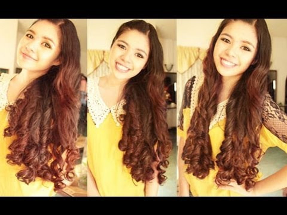 No heat Bubble Wrap Curls Take 2 -Heatless Princess Curls