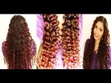 No heat Straw curls 2 method- Heatless Taylor Swift Inspired Curls to Relaxed Waves
