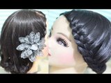 Lace Braid Series 1: Easy Step by Step Lace Braid Tutorial- Lace Braided Updo