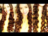 Straw Waves Part 6 - No Heat Miley Cyrus Inspired Loose Waves to Soft Waves and an Update