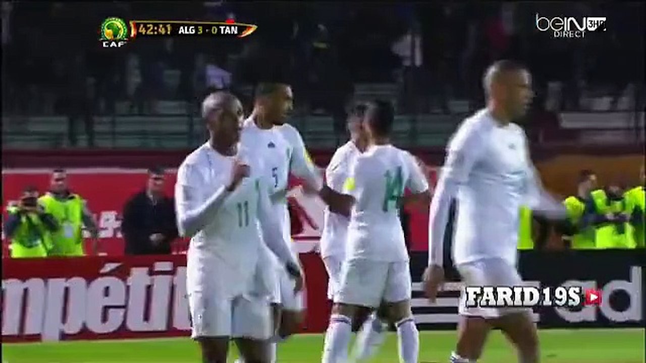 But de Mahrez!!! Algérie 3 - 0 Tanzanie!