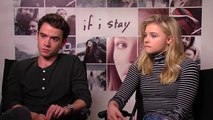 Chloë Grace Moretz & Jamie Blackley Interview If I Stay (2014)