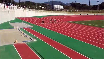 Тяжёлый спринт. сумоисты соревнуются в скорости