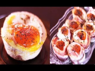 Baked Egg Baham and Cheese Cupcake Recipe- Beautyklove Holiday Special Video