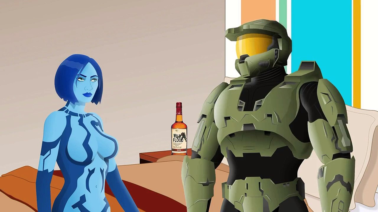 Cartoon Hook-Ups: Master Chief and Cortana Pt. 1