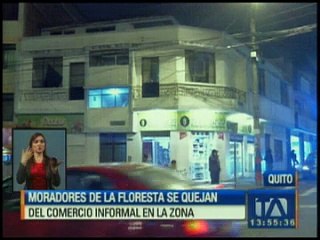 Moradores de la Floresta se quejan por el comercio informal en la zona