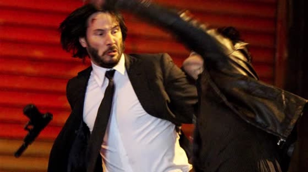 Keanu Reeves Shoots Bad Guys While Filming 'John Wick 2'