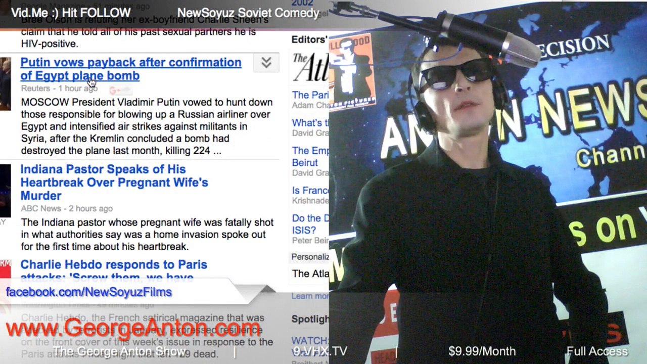 Stick your Dick & Burning Tits with Putin vows payback The George Anton Show