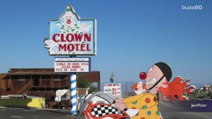 The Clown Motel is waiting for your visit