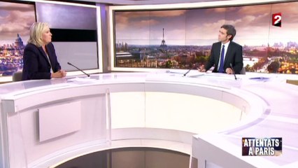 Marine Le Pen : "nous devons retrouver des frontières nationales"