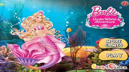 BARBIE SIRENA AVENTURA BAJO EL MAR! BARBIE MERMAID UNDERWATER ADVENTURE!