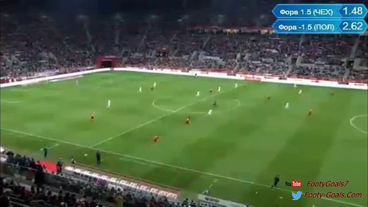 Arkadiusz Milik Goal - Poland 1-0 Czech Republic (Friendly Match 2015)