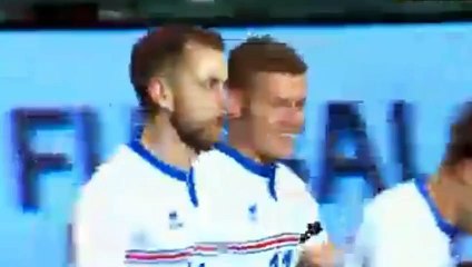 Alfred Finnbogason Goal - Slovakia 0-1 Iceland - Friendly Match 2015