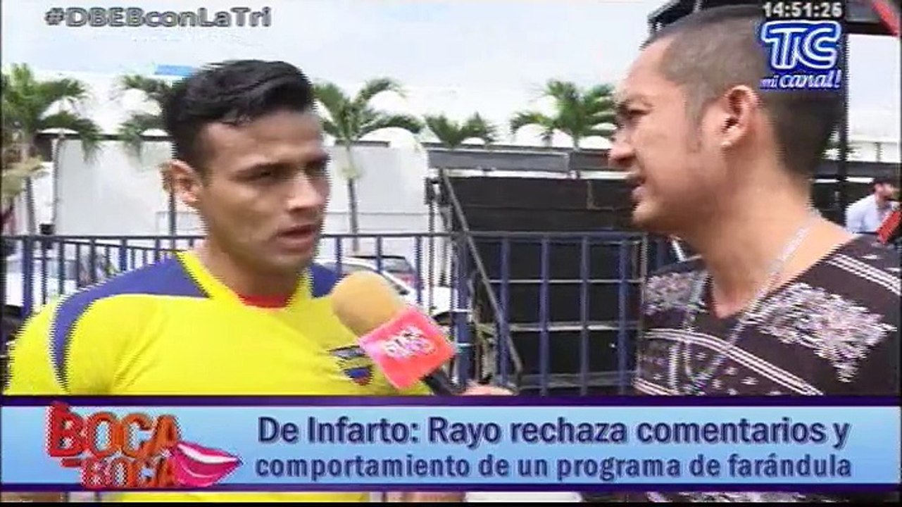 Rayo rechaza comentarios y comportamiento de un programa de farándula