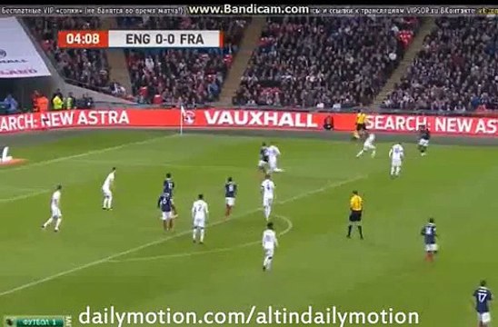 England 1st Chance to Score - England vs France - Friendly Match - 17.11.2015