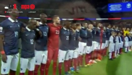 "La Marsigliese" intonata da tutto lo stadio Wembley