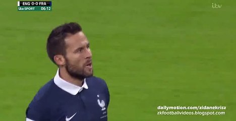 Yohan Cabaye Great Long Shot - England v. France 17.11.2015 HD