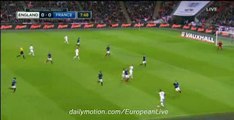 Raheem Sterling Amazing Chance to Score - England v. France - 17-11-2015