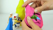 Peppa pig Play doh Kinder Surprise eggs Littlest Pet shop Disney Toys 2015 Monsters Egg To