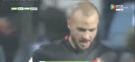 Andre Goal | Luxembourg 0-1 Portugal 17-11-2015 (Friendly Match)