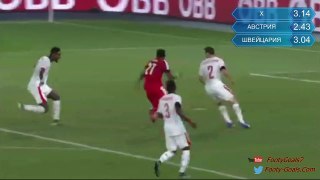 David Alaba Goal / Goal 1-1 Switzerland (Friendly Match 2015)