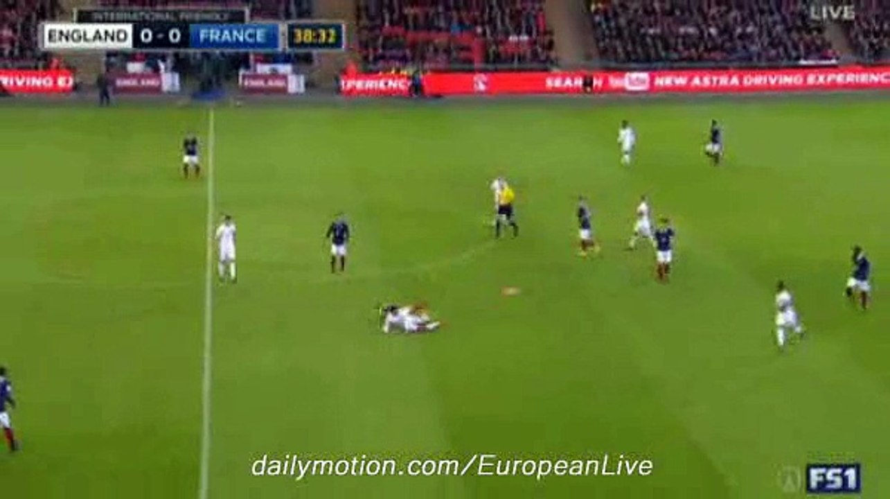 1st Half ALL GOALS - England 1-0 France - Friendly 17.11.2015 HD