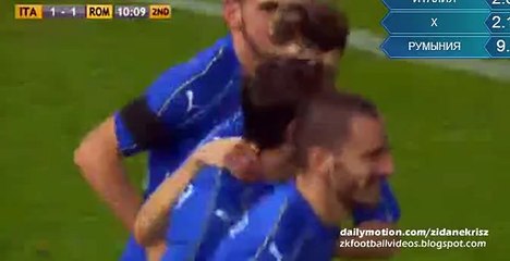 1-1 Claudio Marchisio Amazing Penalty Goal - Italy v. Romania 17.11.2015 HD
