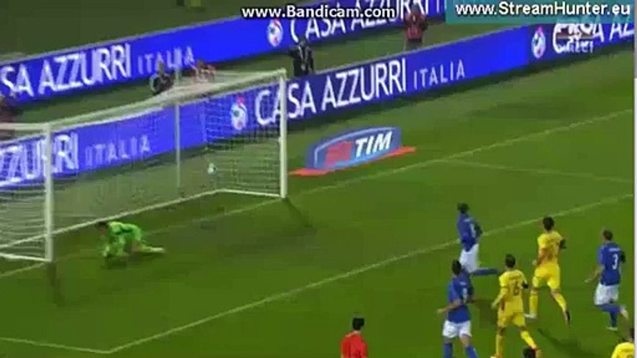 PENALTY GOAL Claudio Marchisio Italy 1 - 1 Romania 17-11-2015
