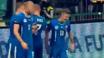 Robert Mak amazing second Goal - Slovakia 2 - 1 Iceland - Friendly Match 2015