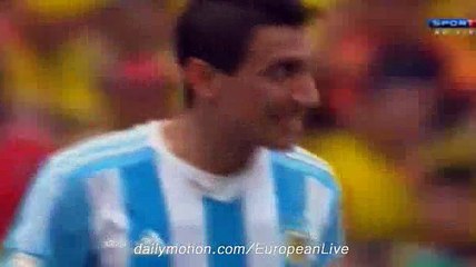 Angel Di Maria Miss of the Year | Colombia v. Argentina - 17.11.2015 HD