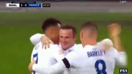 ROONEY Incredible SKILLS & GOAL  England 2-0 France - Friendly - 17.11-2015