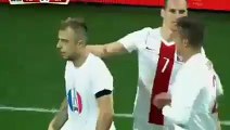 Kamil Grosicki Goal - Poland 3 - 1 Czech Republic - Friendly Match 2015