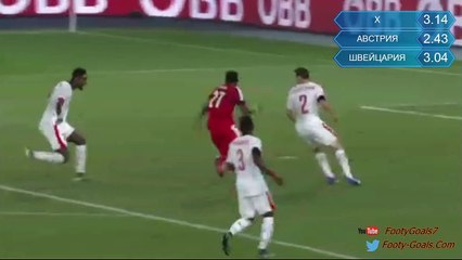David Alaba Goal - Austria 1-1 Switzerland (Friendly Match 2015)