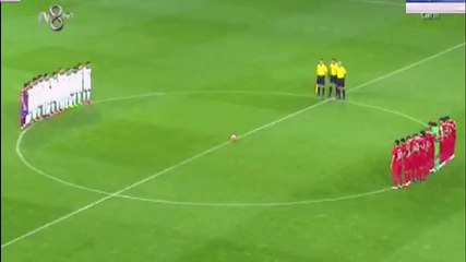 Turkish fans Chant and Whistle During Minute’s Silence For Victims of Paris Attacks 2015