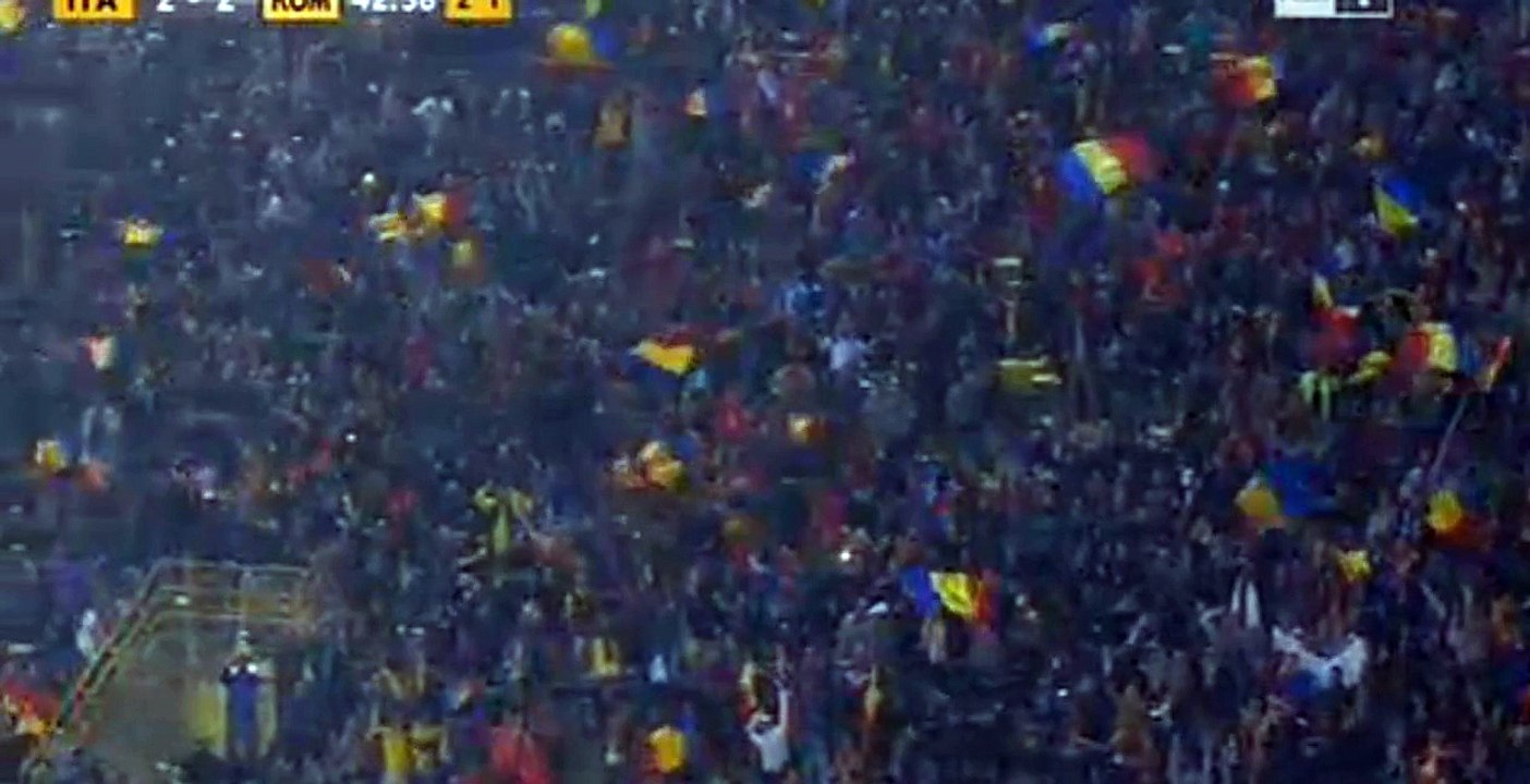Goal Florin Andone - Italy 2-2 Romania (17.11.2015) Friendly match