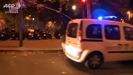 仏パリ連続襲撃事件、警察が現場検証　Paris attacks: forensic police inves
