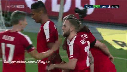 All Goals - Austria 1-2 Switzerland - 17-11-2015 - Friendly Match
