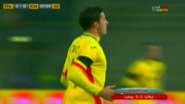 أهداف مباراة إيطاليا و رومانيا الودية