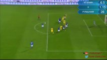 Gol Florin Andone - Italia vs Romania 2-2 (Meci Amical 2015)