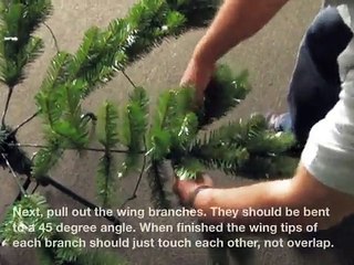 Artificial Christmas Tree 2015 LED Assembly 9 Functions