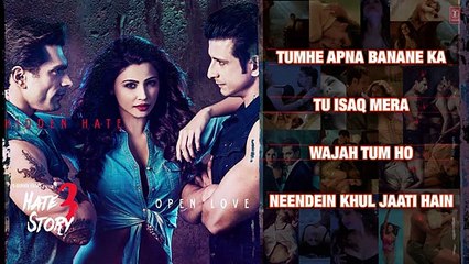 Hate Story 3 Full Audio Songs JUKEBOX _ Zareen Khan_ Sharman Joshi_ Daisy Shah_