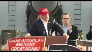 FULL SPEECH: Donald Trump Talks National Security Aboard Battleship USS Iowa San Pedro LA
