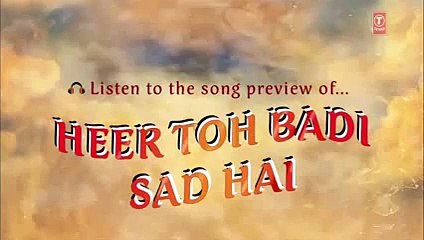 Heer Toh Badi Sad Hai Song Poster - Tamasha Music out on 16th Oct - Ranbir, Deepika - T-Series - YouTube