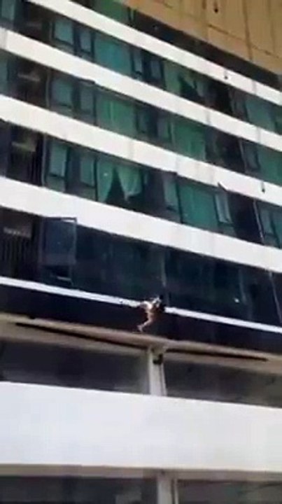 Sucide Attempt ! But Security Officials Rescue ! this man